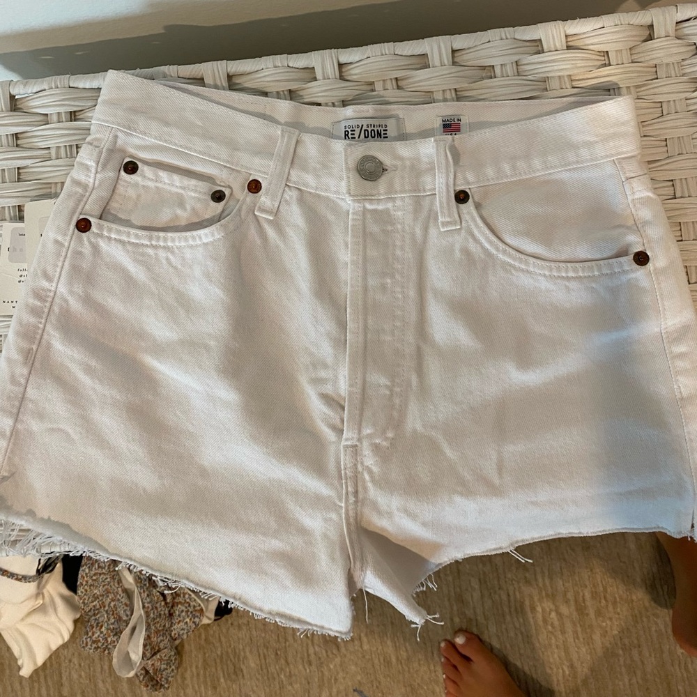 Brand new Re/done shorts